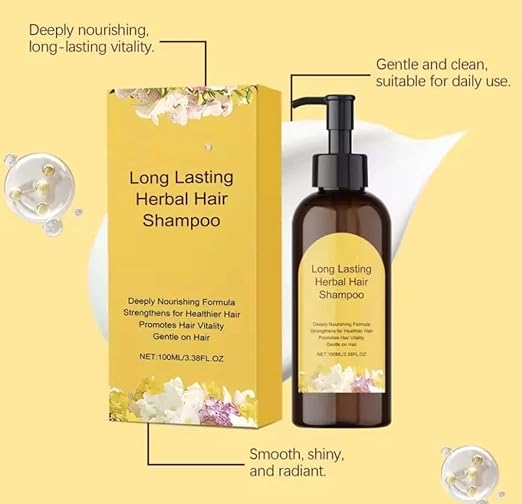 Japanese Long Lasting Natural Hair Dye Shampoo - Buy 1 Get 1 Free