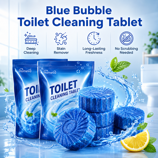 🚽 Toilet Cleaning Tablet (10 pcs) | Automatic Cleaner & Deodorizer 🔥