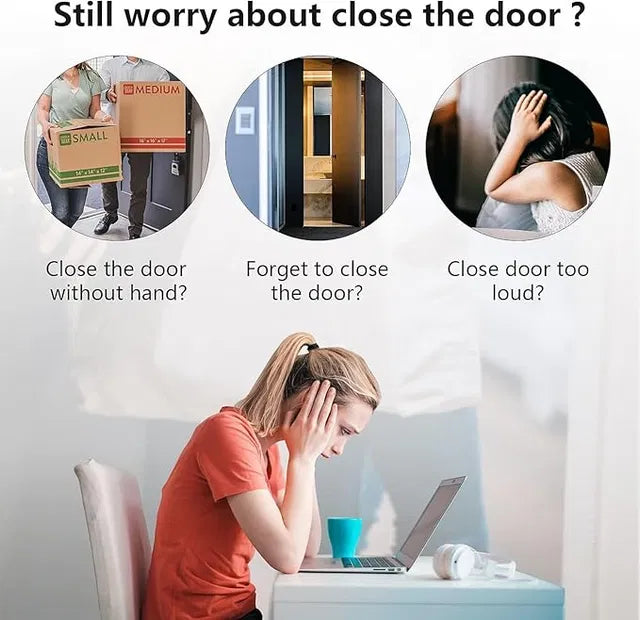 Heavy-Duty Automatic Door Closer